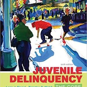 Juvenile Delinquency: The Core 6th Edition by Larry J. Siegel – PDF ebook