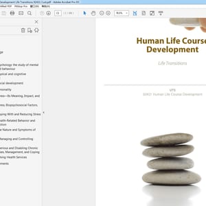 (AUCS) Human Life Course Development Life Transitions 92431 Cust – PDF ebook