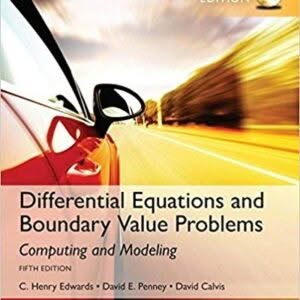 Differential Equations and Boundary Value Problems: Computing and Modeling, Global Edition 5th Edition – PDF ebook