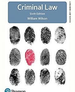 Criminal Law (Longman Law Series) 6th by William Wilson – PDF ebook
