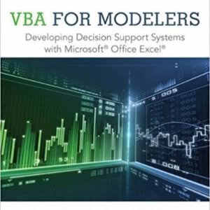 VBA for Modelers Developing Decision Support Systems 5th – PDF ebook