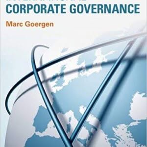 International Corporate Governance by Marc Goergen – PDF ebook