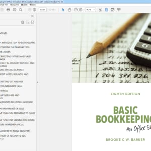 Basic Bookkeeping: An Office Simulation 8th Canadian Edition – PDF ebook