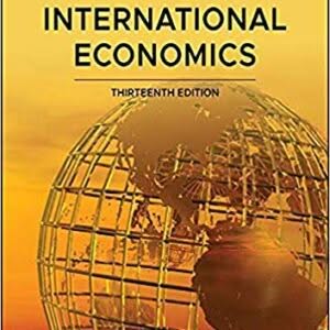 International Economics 13th Edition by Dominick Salvatore – PDF ebook