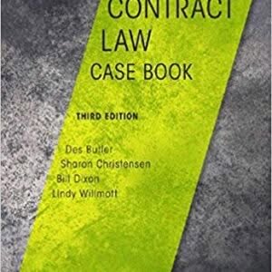 Contract Law Casebook 3rd Edition – PDF ebook