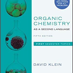 Organic Chemistry as a Second Language: First Semester Topics 5th Edition – PDF ebook