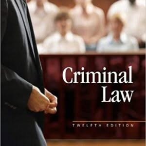Criminal Law 12th Edition by Thomas J. Gardner – PDF ebook