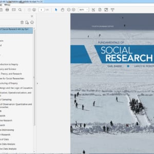 Fundamentals of Social Research 4th Canadian Edition by Earl Babbie – PDF ebook