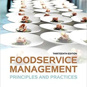 Foodservice Management: Principles and Practices 13th Edition – PDF ebook