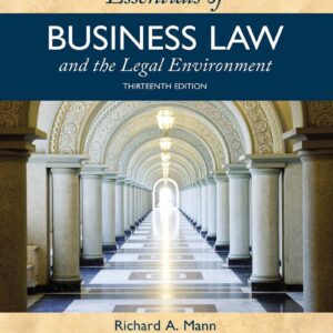 Essentials of Business Law and the Legal Environment 13e 13th Edition – PDF ebook