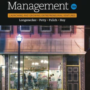 Small Business Management Launching & Growing Entrepreneurial Ventures 18e 18th Edition – PDF ebook