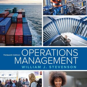 Operations Management 13th Edition by William J Stevenson – PDF ebook