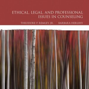 Ethical, Legal, and Professional Issues in Counseling 5e 5th Edition – PDF ebook