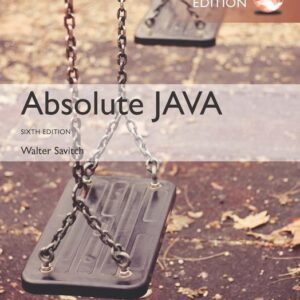 Absolute Java, Global Edition, 6th Edition – PDF ebook
