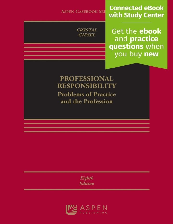Professional Responsibility 8e