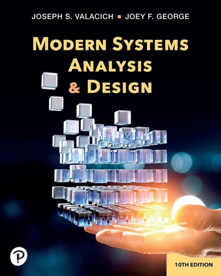 Modern Systems Analysis and Design 10e