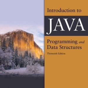 Introduction to Java Programming and Data Structures 13e